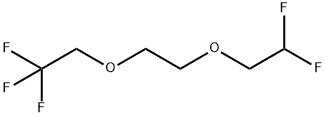 乙烷,2-[2-(2,2-二氟乙氧基)乙氧基]-1,1,1-三氟 结构式