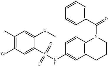 化合物 GLUCOCORTICOID RECEPTOR MODULATOR 1 结构式