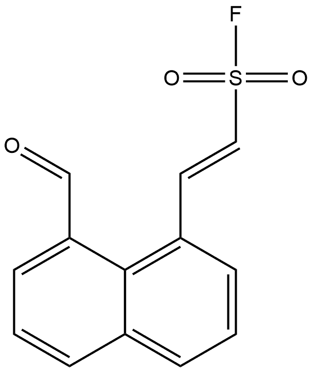 Ethenesulfonyl fluoride, 2-(8-formyl-1- 结构式