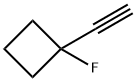1-乙炔基-1-氟环丁烷 结构式