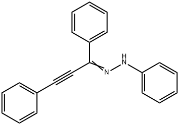 Propiolophenone, 3-phenyl-, phenylhydrazone (8CI) 结构式