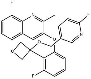 化合物 ANTITUBERCULOSIS AGENT-8 结构式