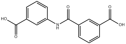 Benzoic acid, 3-[(3-carboxybenzoyl)amino]- 结构式