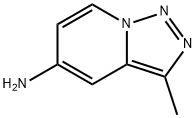 3-甲基-[1,2,3]三唑并[1,5-A]吡啶-5-胺 结构式