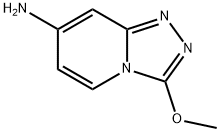 3-甲氧基-[1,2,4]三唑[4,3-A]吡啶-7-胺 结构式
