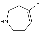 4-氟-2,3,6,7-四氢1H氮杂 结构式