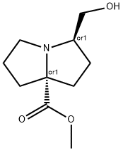 (3R,7AR)-3-(羟甲基)四氢1H吡咯嗪-7A(5H)-羧酸甲酯 结构式