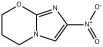 2-硝基-6,7-二氢-5H-咪唑并[2,1-B][1,3]噁嗪 结构式
