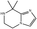 8,8-二甲基-5,6,7,8-四氢咪唑并[1,2-A]吡嗪 结构式