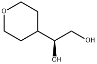 (S)-1-(四氢2H-吡喃-4-基)乙烷-1,2-二醇 结构式