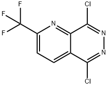 吡啶并[2,3-D]哒嗪,5,8-二氯-2-(三氟甲基)- 结构式