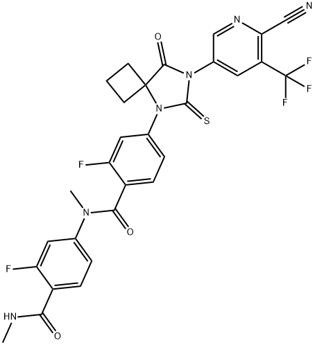 阿帕他胺杂质08 结构式