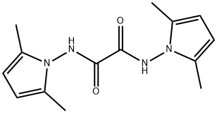 N1,N2-双(2,5-二甲基-1H-吡咯-1-基)乙二酰胺 结构式