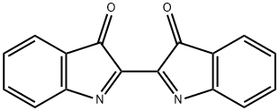 2,2'-Bi[3H-indole]-3,3'-dione 结构式