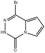 1-溴吡咯并[1,2-D][1,2,4]三嗪-4(3H)-酮 结构式