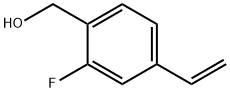 (2-氟-4-乙烯基苯基)甲醇 结构式