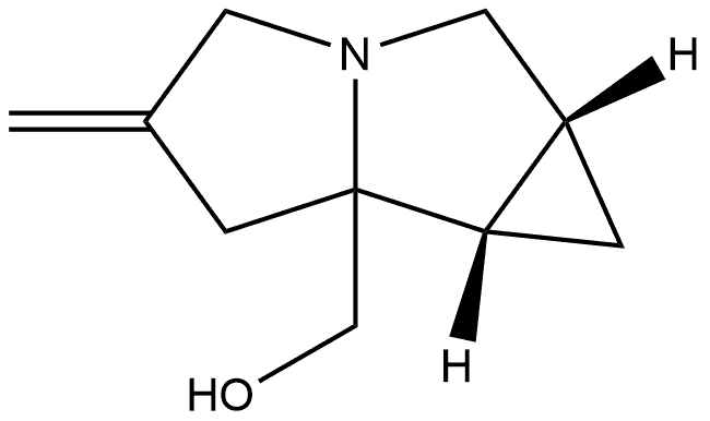 ((1AR,6BS)-5-亚甲基六氢环丙[A]吡咯嗪-6A(4H)-基)甲醇 结构式