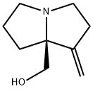 (S)-(1-亚甲基四氢1H-吡咯嗪-7A(5H)-基)甲醇 结构式