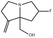 (6-氟-1-亚甲基四氢1H-吡咯嗪-7A(5H)-基)甲醇 结构式
