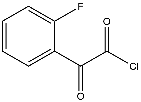 Benzeneacetyl chloride, 2-fluoro-α-oxo- 结构式
