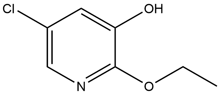 2-乙氧基-5-氯-3-羟基吡啶 结构式