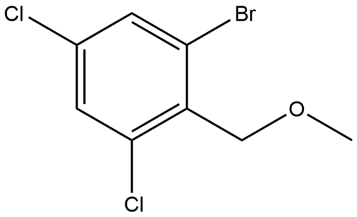 1-bromo-3,5-dichloro-2-(methoxymethyl)benzene 结构式