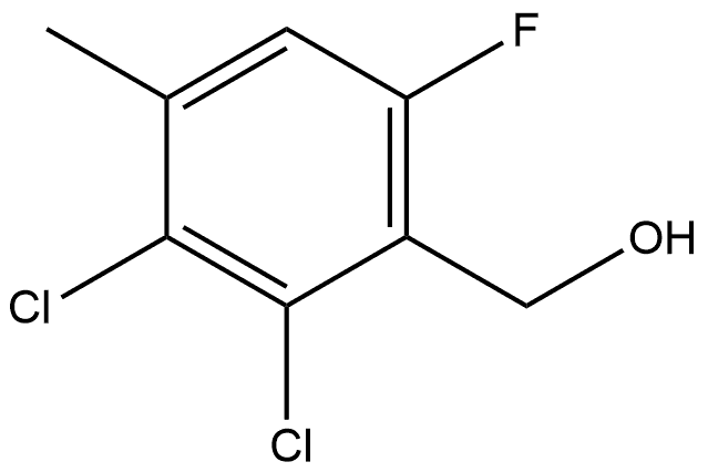 2,3-二氟-4-甲基-6-氟苄醇 结构式