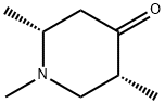 顺式-1,2,5-三甲基哌啶-4-酮 结构式
