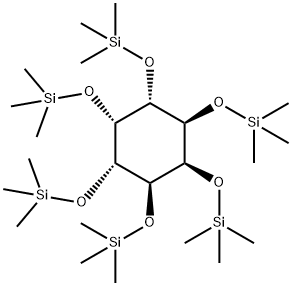 1-O,2-O,3-O,4-O,5-O,6-O-Hexakis(trimethylsilyl)-neo-inositol 结构式