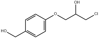Benzenemethanol, 4-(3-chloro-2-hydroxypropoxy)- 结构式