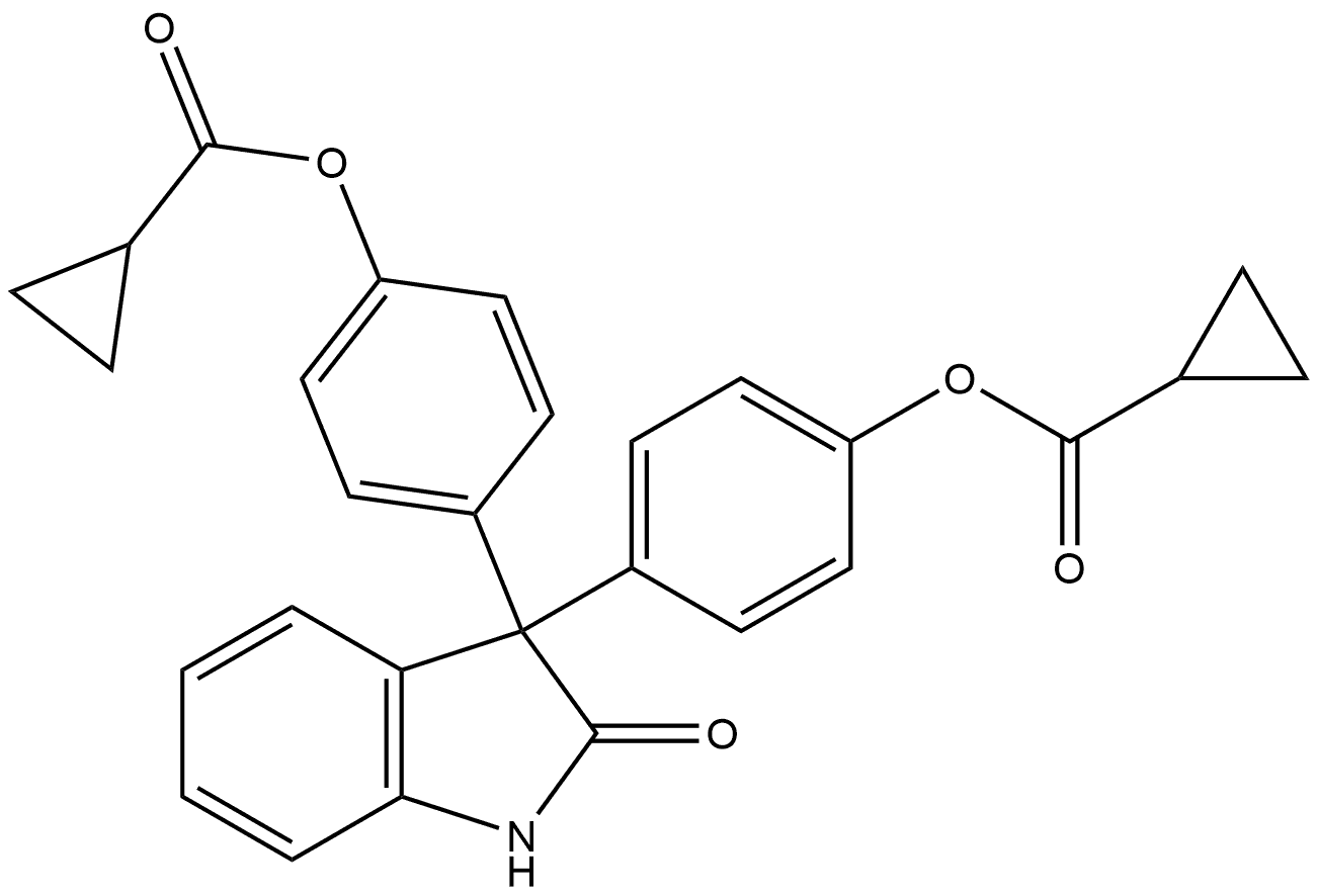 双环丙酚丁 结构式