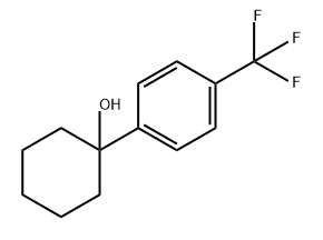 环己醇,1-4-三氟甲基苯基]- 结构式