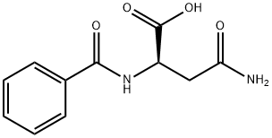 D-Asparagine, N2-benzoyl- 结构式