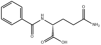 D-Glutamine, N2-benzoyl- 结构式