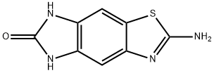 6H-Imidazo[4,5-f]benzothiazol-6-one,2-amino-5,7-dihydro-(9CI) 结构式