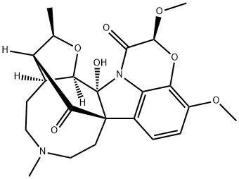 11-Methoxydichotine (neutral) 结构式