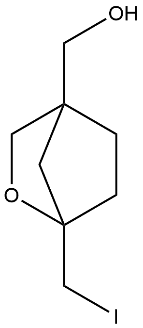 1-(iodomethyl)-2-oxabicyclo[2.2.1]heptan-4-yl]methanol 结构式