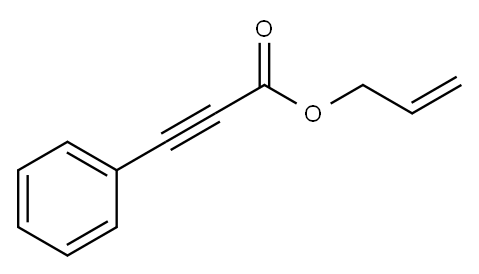 2-Propynoic acid, 3-phenyl-, 2-propen-1-yl ester 结构式