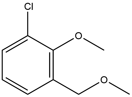 1-Chloro-2-methoxy-3-(methoxymethyl)benzene 结构式