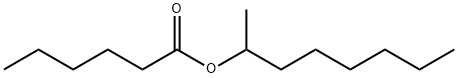 HEXANOIC ACID 1-METHYLHEPTYL ESTER 结构式