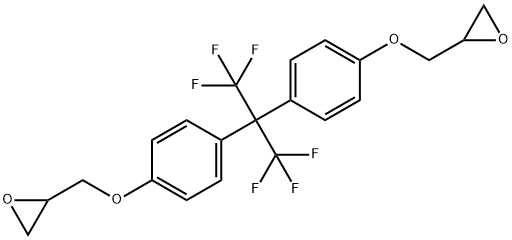 双酚六氟丙酮二缩水甘油醚 结构式