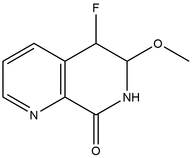 7-甲基-1,7-萘啶-8-(7H)-酮 结构式