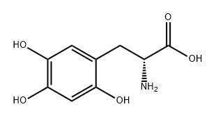 D-Tyrosine, 2,5-dihydroxy- 结构式