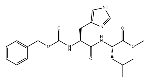 L-Leucine, N-[N-[(phenylmethoxy)carbonyl]-L-histidyl]-, methyl ester (9CI) 结构式