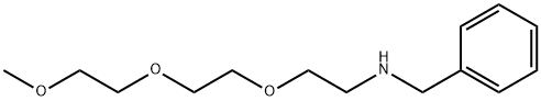 Benzenemethanamine, N-[2-[2-(2-methoxyethoxy)ethoxy]ethyl]- 结构式