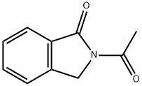 1H-Isoindol-1-one, 2-acetyl-2,3-dihydro- 结构式