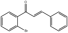 2-Propen-1-one, 1-(2-bromophenyl)-3-phenyl-, (2E)- 结构式