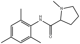 N-均三甲苯基-1-甲基吡咯烷-2-甲酰胺 结构式