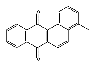 Benz[a]anthracene-7,12-dione, 4-methyl- 结构式
