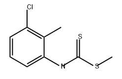Carbamodithioic acid, (3-chloro-2-methylphenyl)-, methyl ester (9CI) 结构式